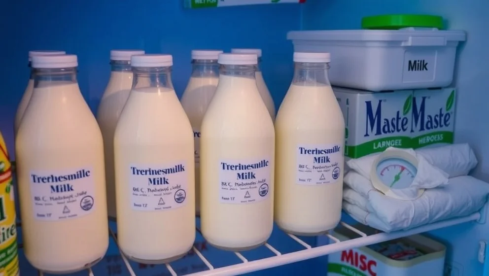 Hur länge håller bröstmjölk i kylen