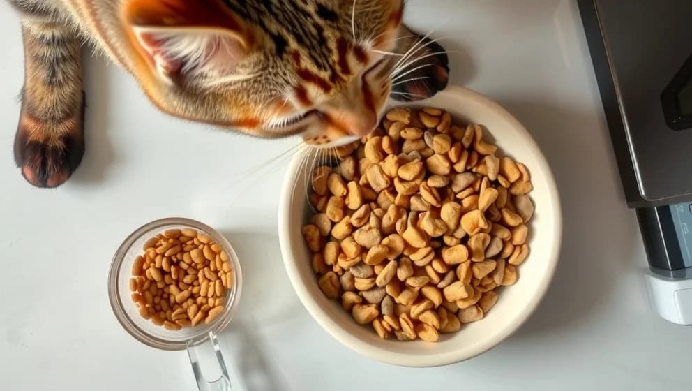 Hur mycket mat ska din katt äta varje dag