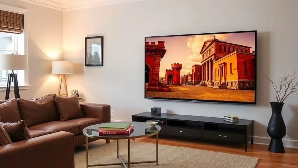 Hur stor är en 75 tums tv egentligen