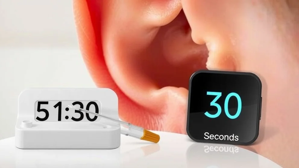 Ta bort öronvax på 30 sekunder